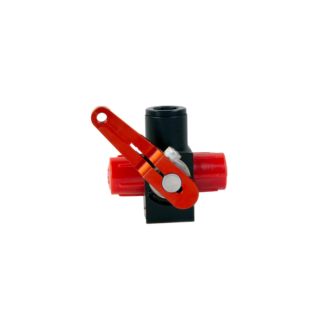 Waterman Valve, Shut Off, Three Way, Dash Mount, AN-06 WRC-44606