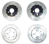 Baer Eradi Speed Rotor Package - 2pc. Fr/2pc. Rr C5 Corvette