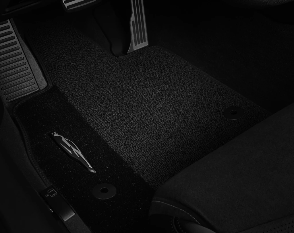 C8 Corvette Stingray C8 Corvette Premium Carpeted Floor Mats, Pair, in Jet Black GM OEM Accessory