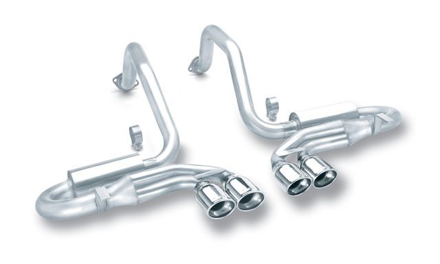 Borla Stinger Exhaust - 4 Oval Tips - C5 Corvette