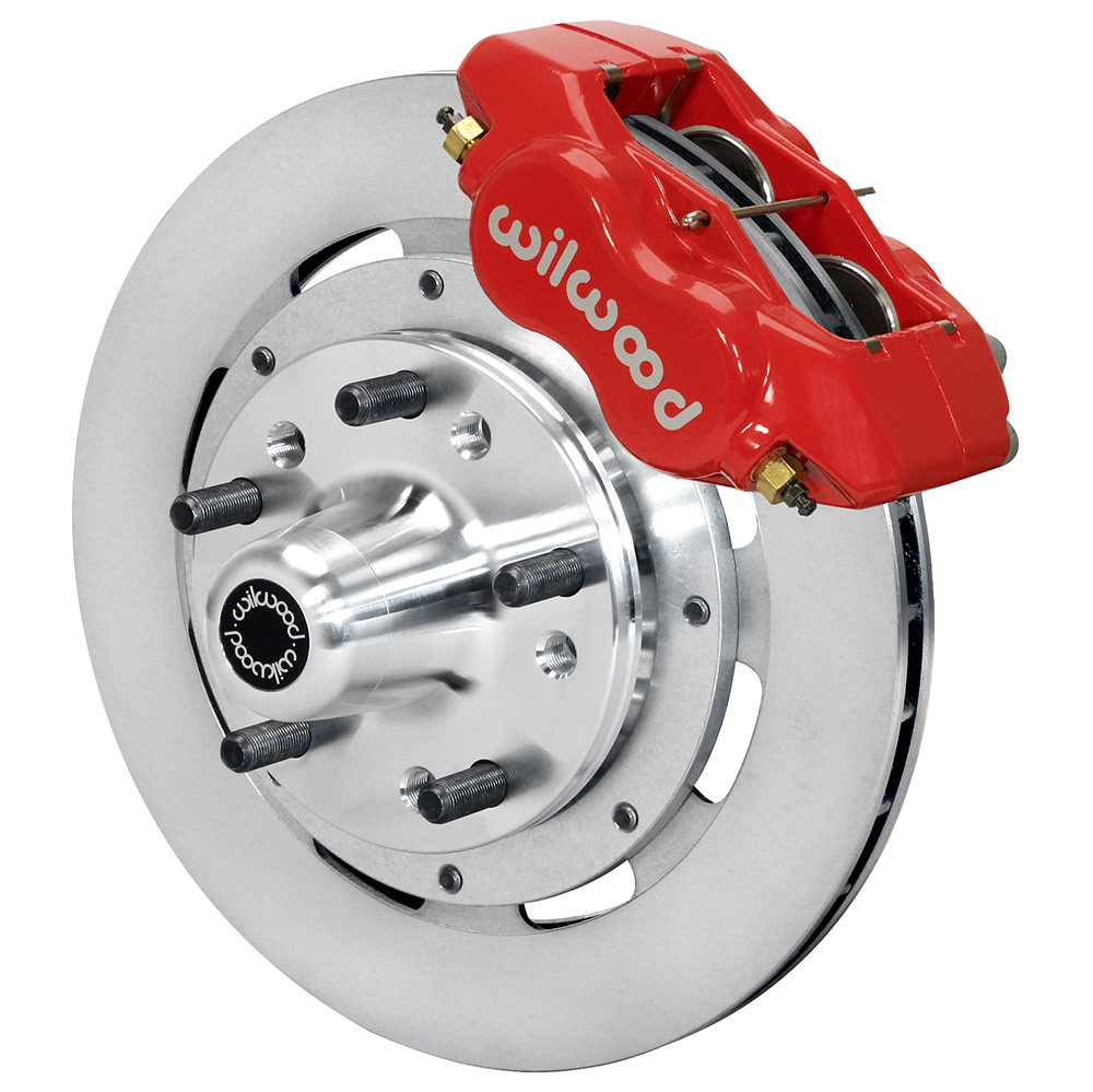 1963-1964 Corvette Wilwood Dynalite Front 11.75" Brake Kit Red