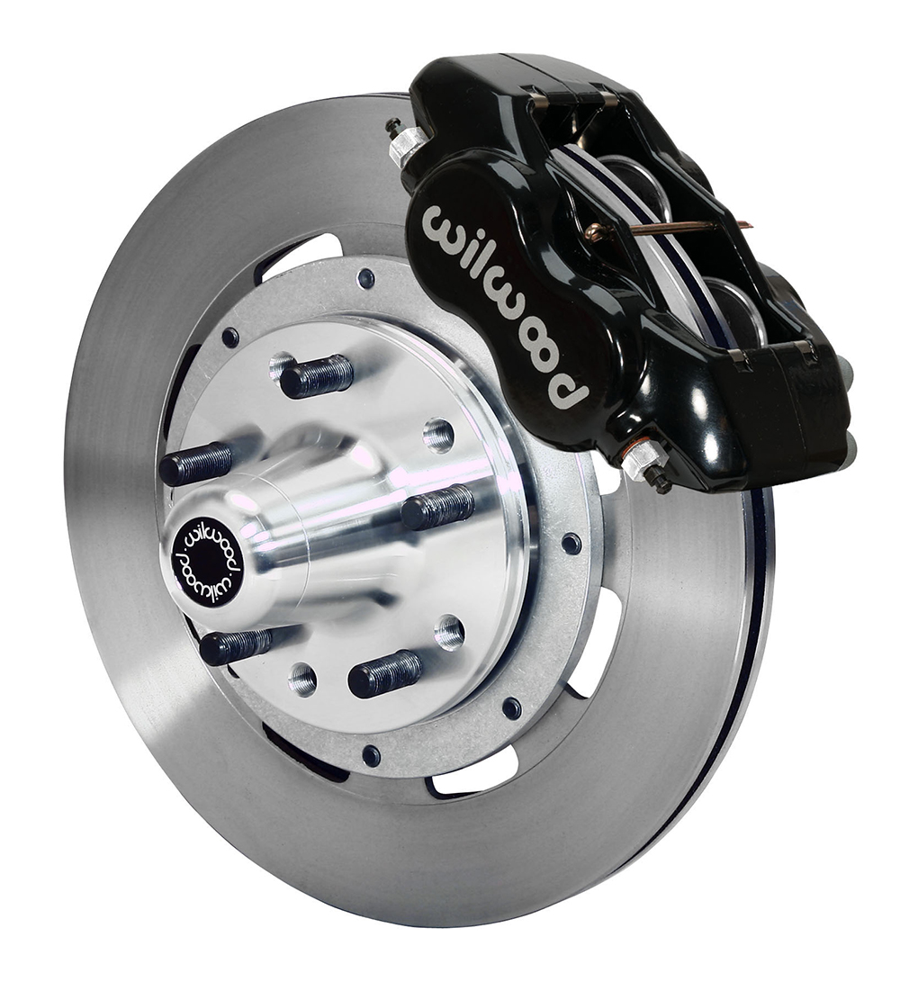 1953-1962 Corvette Wilwood Dynalite Front 12.19" Brake Kit Black