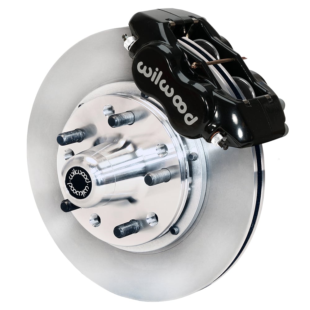 1963-1964 Corvette Wilwood Dynalite Front 11" Brake Kit Black
