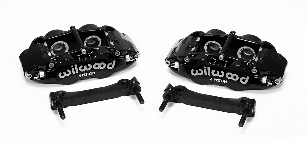 1997-2013 Corvette C5/C6 Wilwood FNSL4R Rear Caliper & Bracket Kit Black