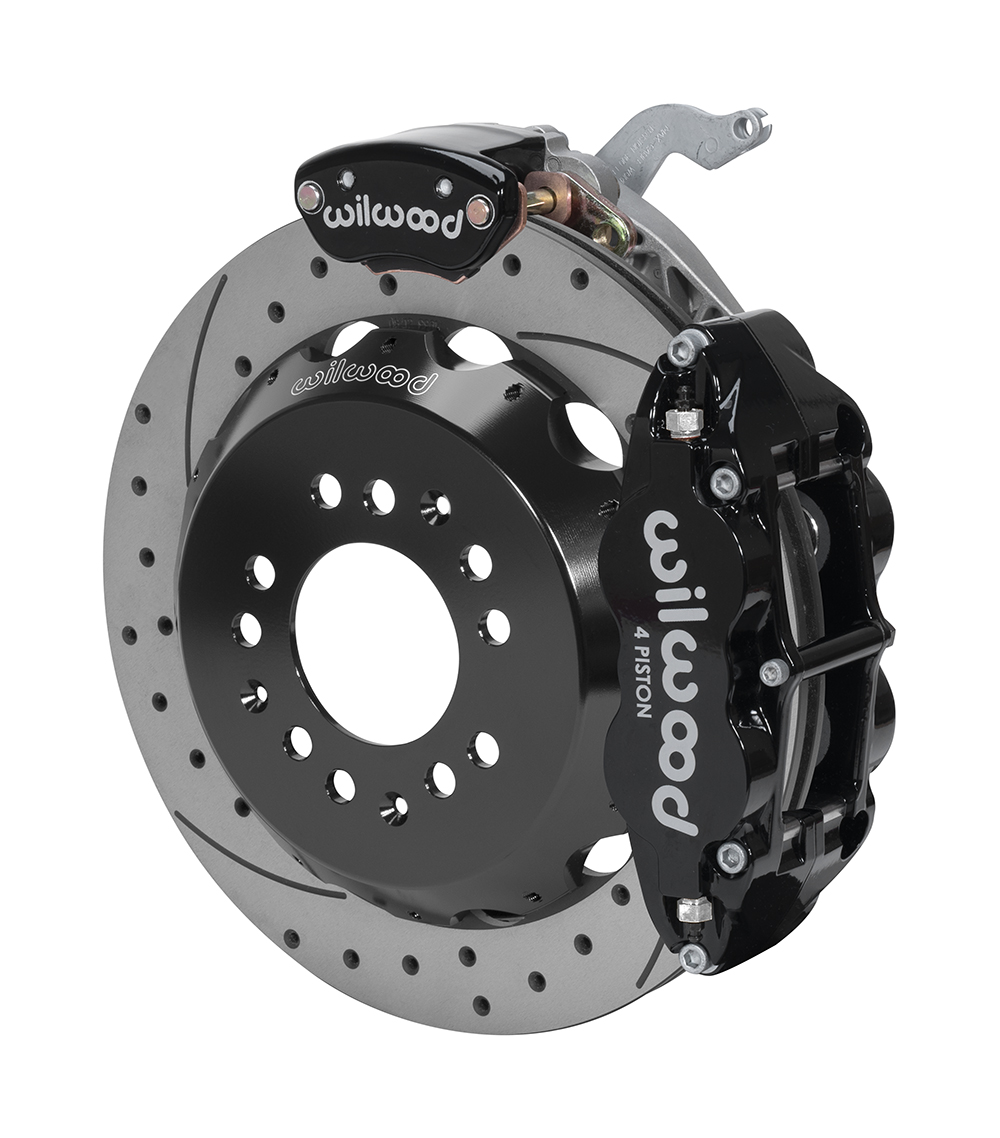 1988-1996 Corvette C4 Wilwood Rear 12.88" Drilled Brake Kit