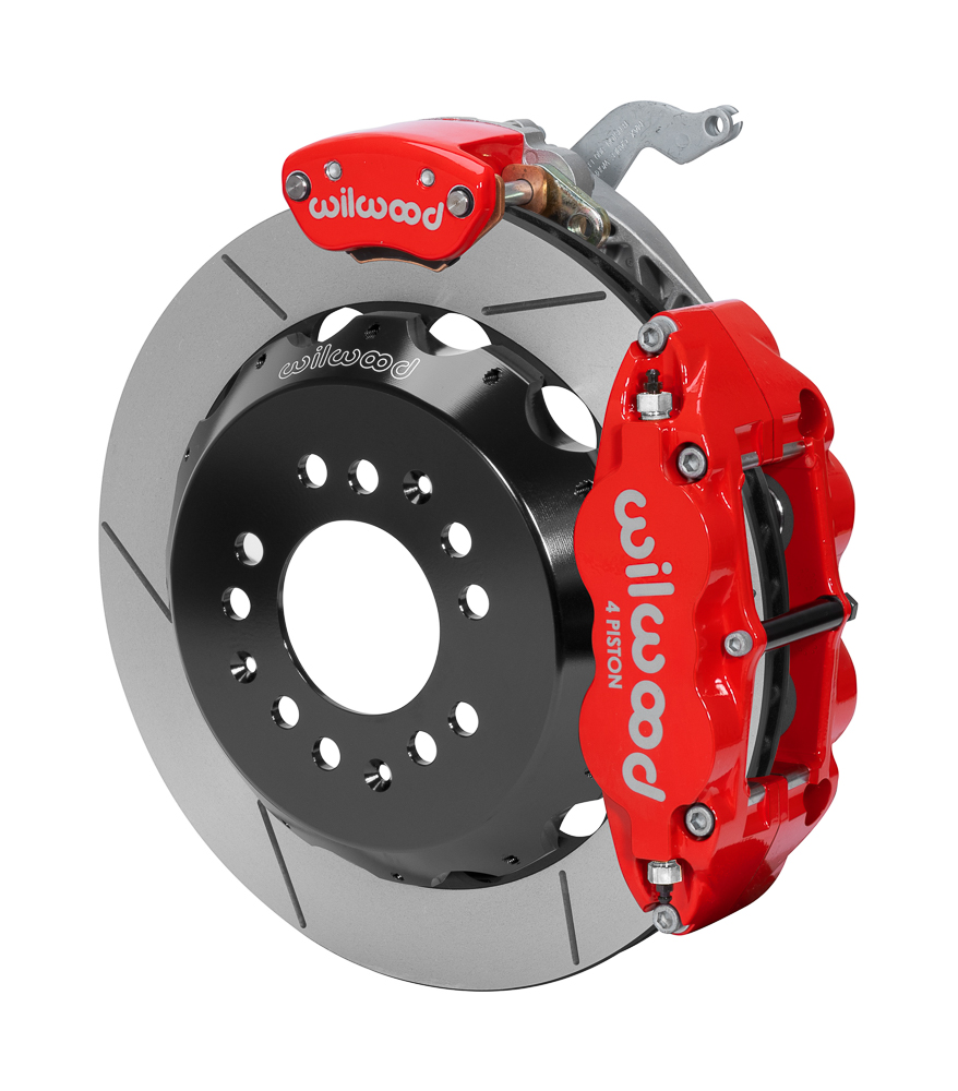 1988-1996 Corvette C4 Wilwood Rear 12.88" Brake Kit Red