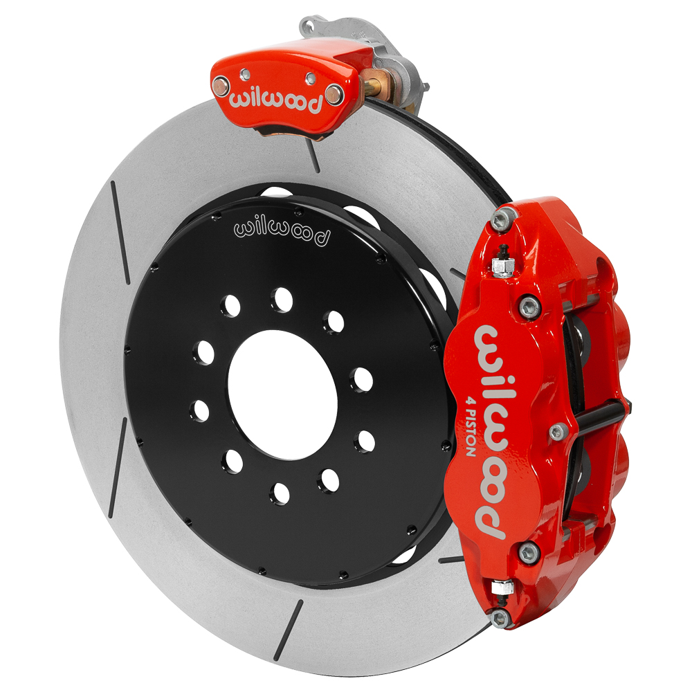 1963-1979 Corvette DSE Wilwood FNSL4R Rear 14" Brake Kit Red