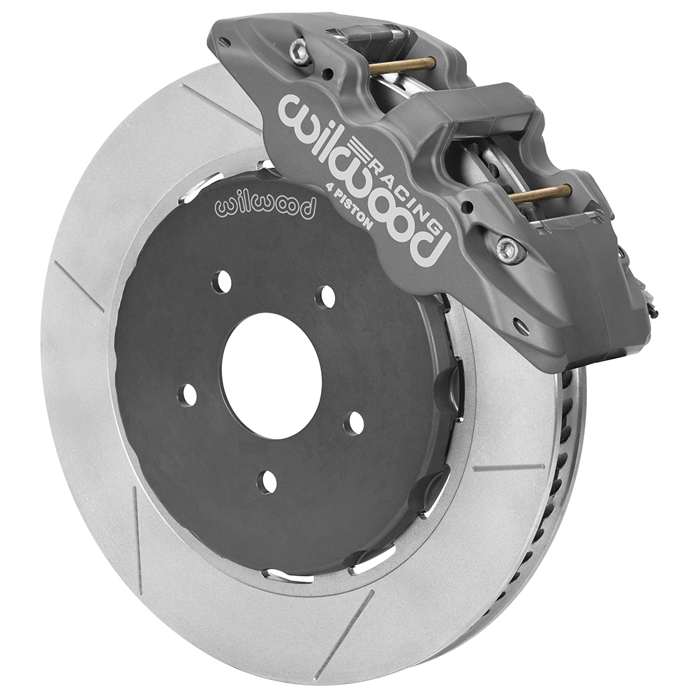 1997-2013 Corvette C5/C6 Wilwood AERO4 Front 14" Brake Kit Race Anodized