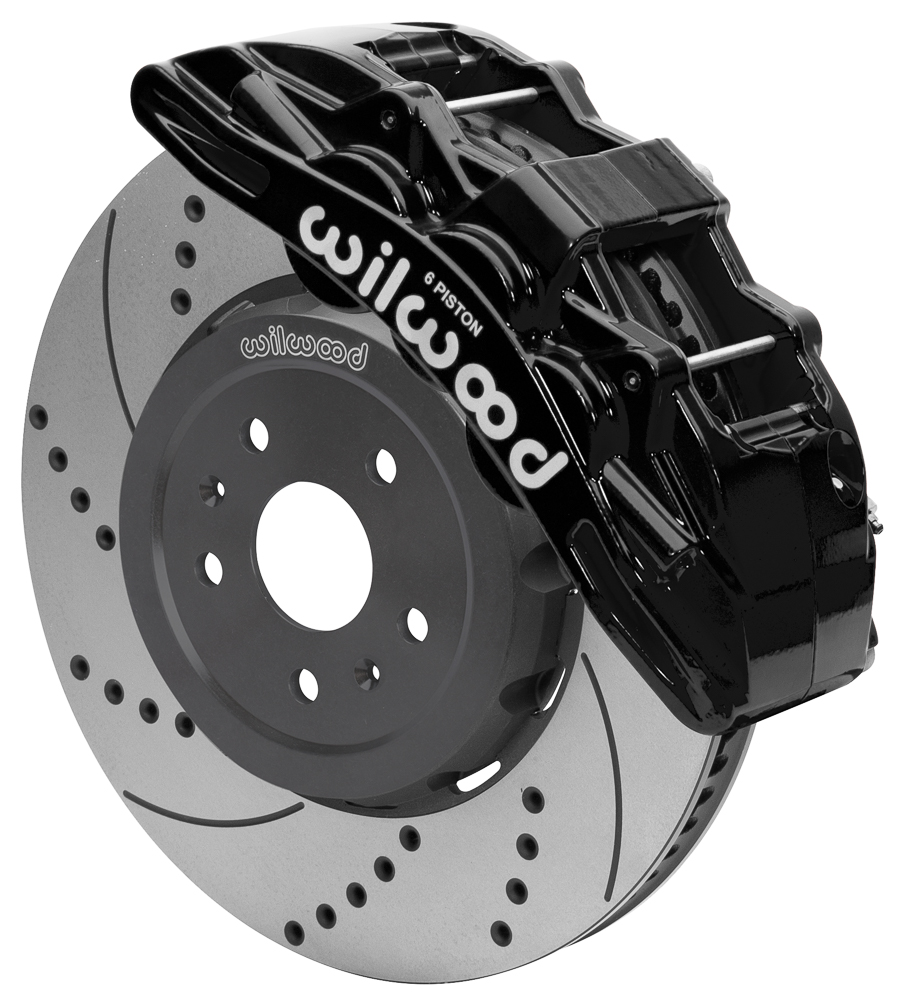 2020+ Corvette C8 Wilwood SX6R Front 15" Drilled Brake Kit