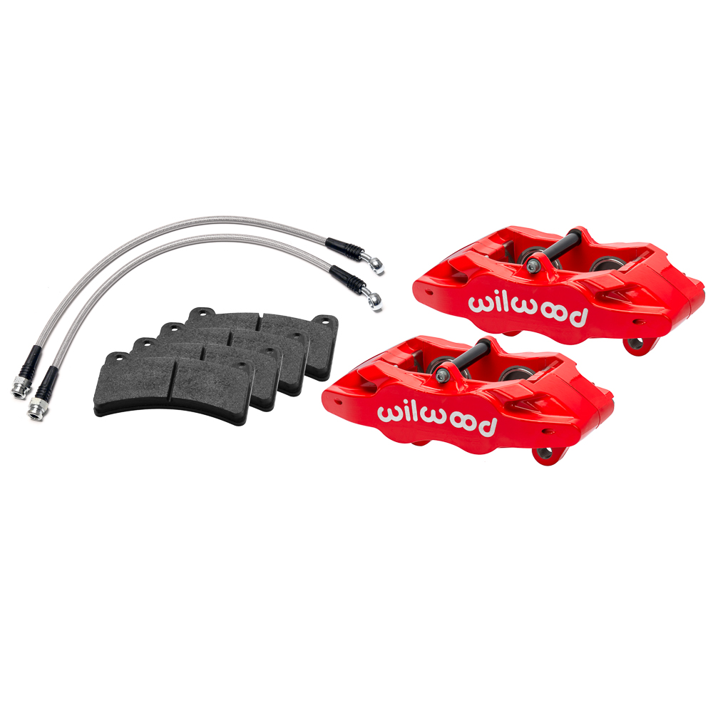 2005-2013 Corvette C6 Base Wilwood DPC56 Rear Caliper Kit Red