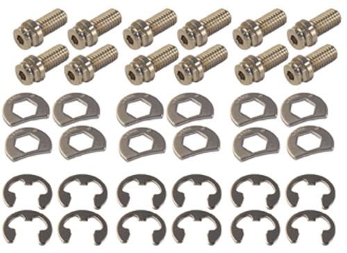 Corvette and Others, Stage 8 Locking Header Bolt Kit  4130 Alloy Steel  3/8-16×3/4 bolts 6pt DHH