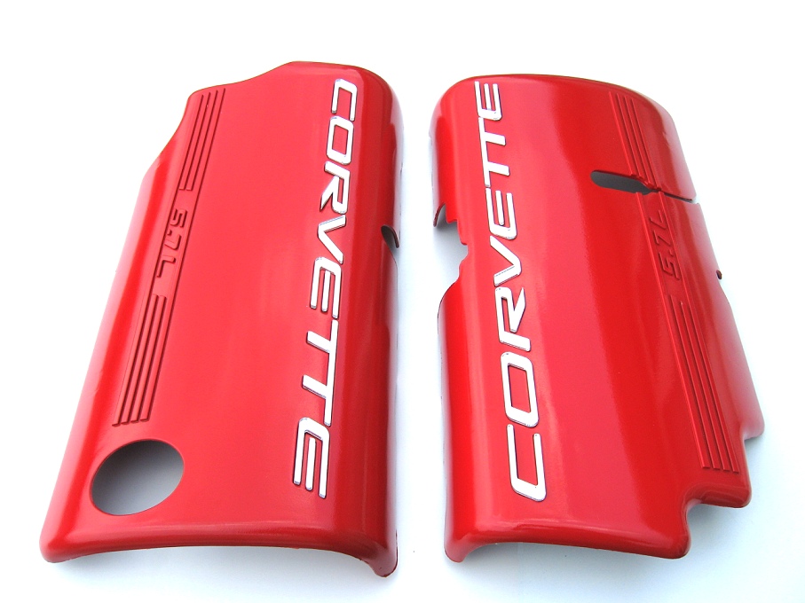 C5 Corvette Custom Painted Fuel Rail Covers - LS1/LS6
