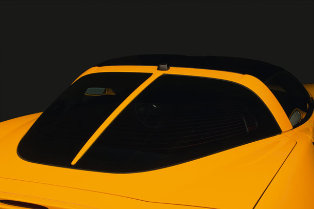 C5 or C6 Corvette Rear Window Trim, Stingray Retro Look