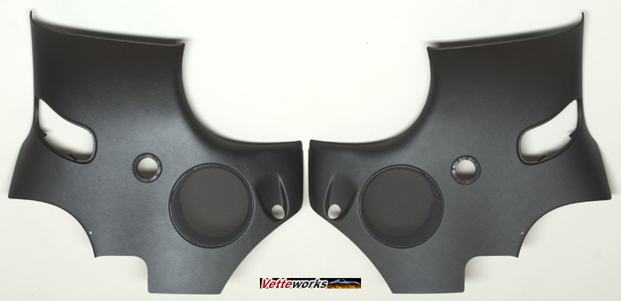 2005-2013 C6 Corvette Interior Quarter Panels for Harness Bar Mounts