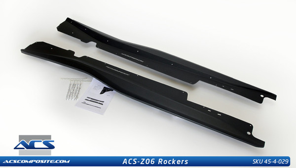 2015 C7 Corvette ACS Z06 Aeropack (C7 Front Splitter and Z06/Z07 Side Skirts) Package