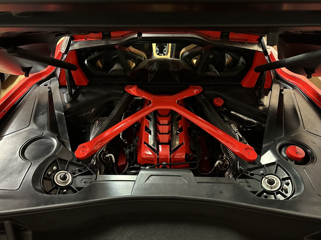 RPI, 2020-2024 C8 Corvette Engine X-Brace Painted Exterior Body Colors