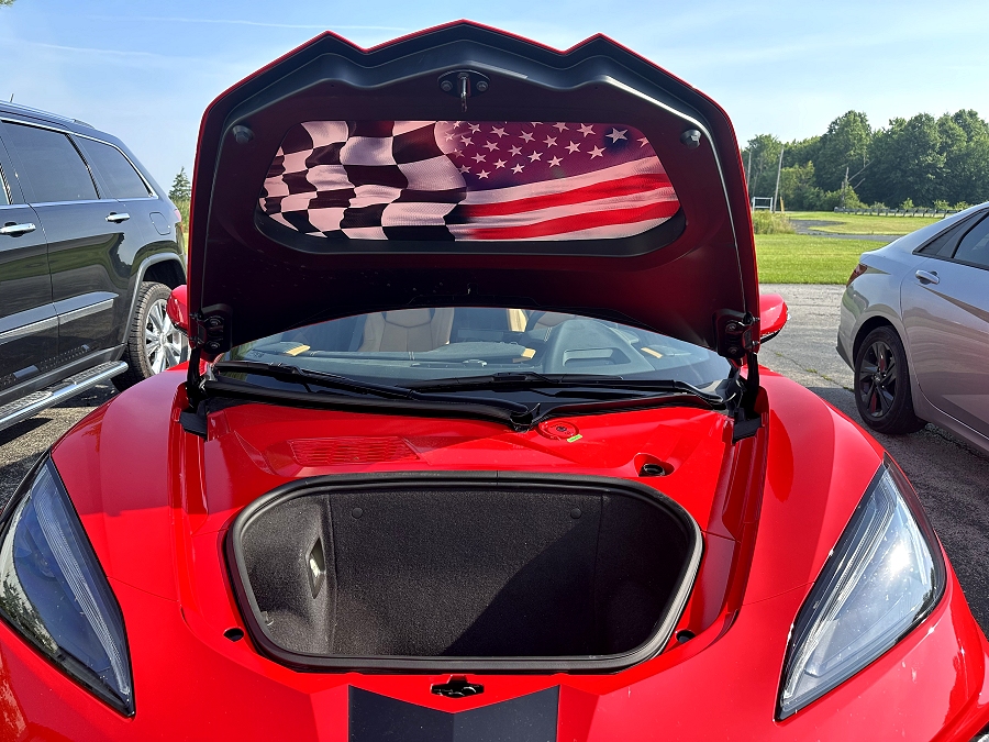 RPI, 2020-2024 C8 Corvette Under Front Trunk Frunk Hood Plate