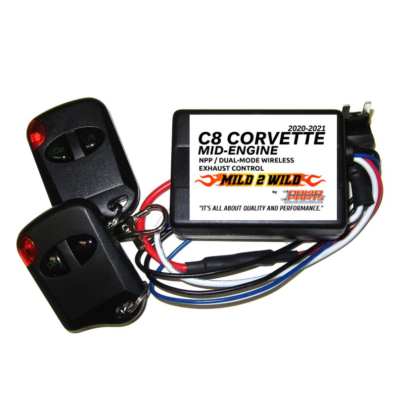 Corvette Mild2Wild Exhaust Control, C8 Stingray, Z51, ALl Models