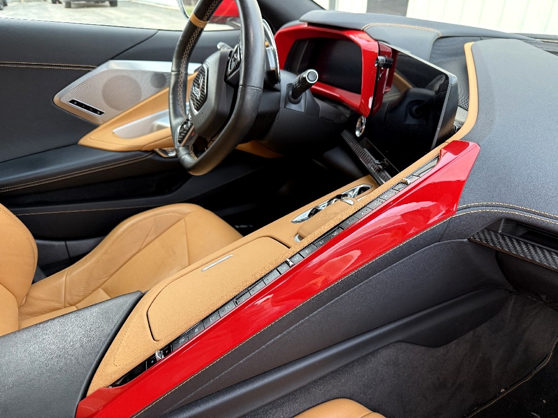 2020-2026 C8 Corvette Painted Center Console Trim Overlay