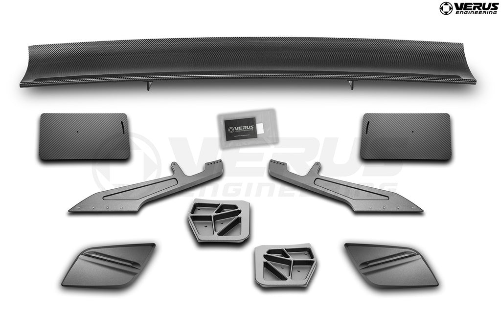2020-27 C8 Corvette All Models Verus Engineering C8R Rear Wing Kit, Coupe / Yes
