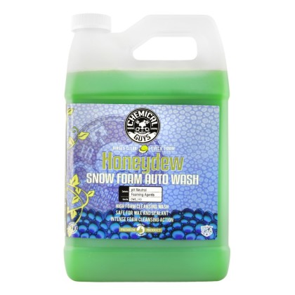 Chemical Guys Honeydew Snow Foam Auto Wash Cleansing Shampoo - 1 Gallon (P4)