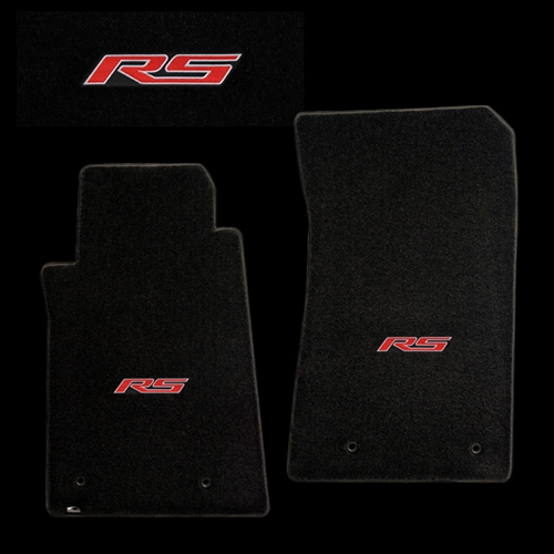 2010+ Camaro RS Floor Mats (Red Logo)