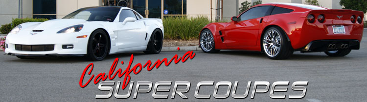 C6 Corvette Extended 3.0" Wide Body Rear Quarter Panels only, California Super Coupes