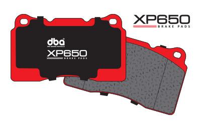 C7 Corvette Stingray / Z06 DBA Front XP650 Track/Heavy Load Performance Brake Pads; D1001 Pad Shape; NHC840