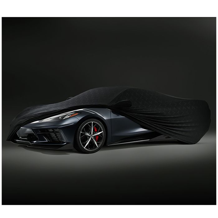 C8 Corvette 20-22 GM Black Indoor Car Cover