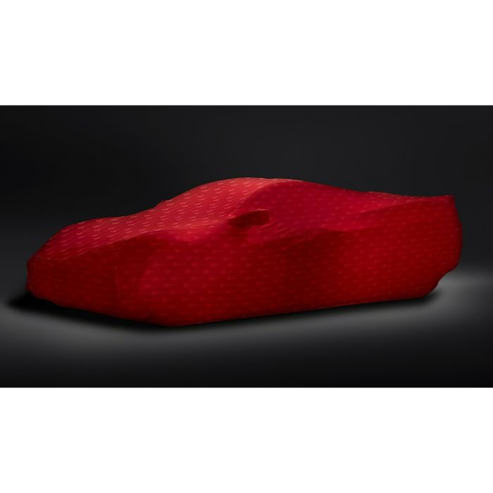 C8 Corvette 20-22 GM Red Indoor Car Cover