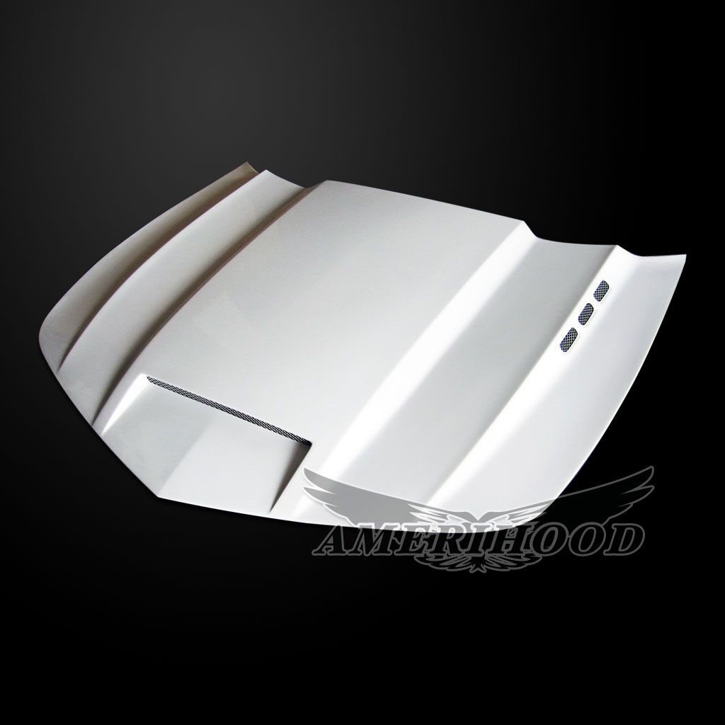 Chevrolet Camaro LS/LT 2014-2015 V6 ONLY Type-SMS Style Functional Heat Extractor Ram Air Hood