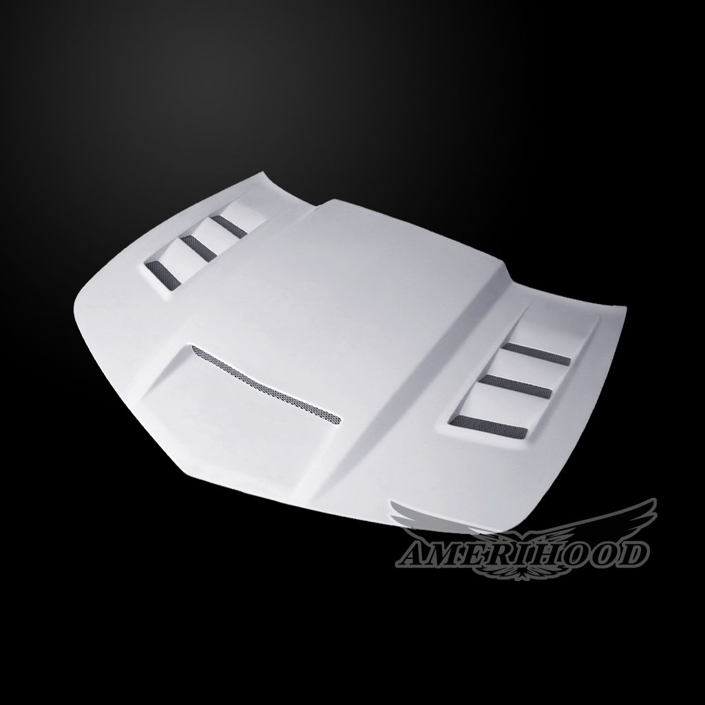 Chevrolet Camaro 2010-2013 Type-VIP Style Functional Heat Extractor Ram Air Hood