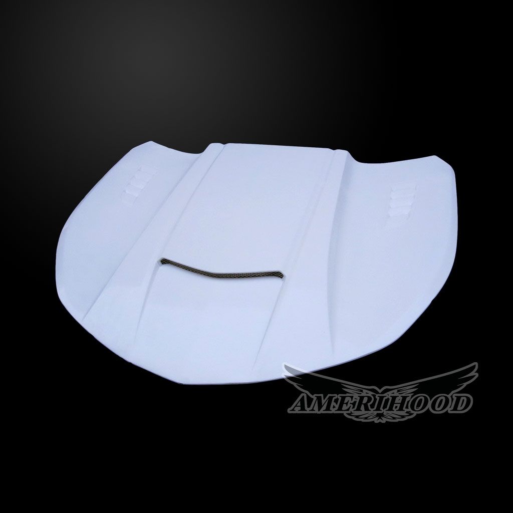 Chevrolet Camaro 2016-2024 Type-SMS Style Functional Heat Extractor Ram Air Hood