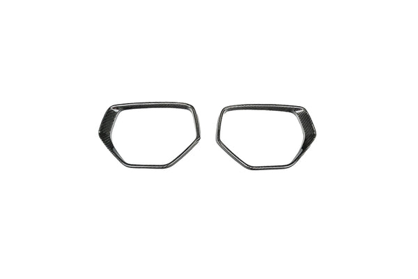 CCS C8 Corvette Carbon Fiber Mirror Inlays - Left & Right