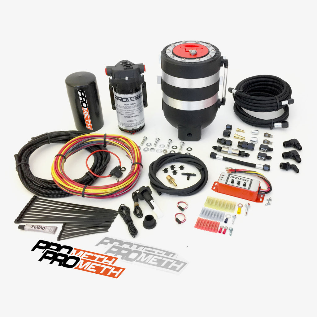 Competition Fender Mount, Stage 2 Universal Water Methanol Injection Kit