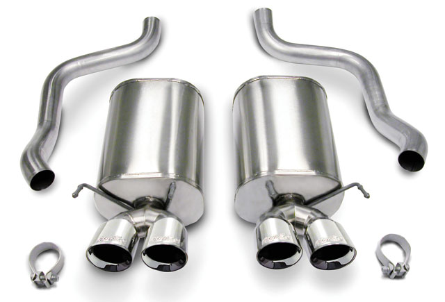 C6 Corvette Corsa EXTREME Exhaust System, Four 3.5 in. Tips