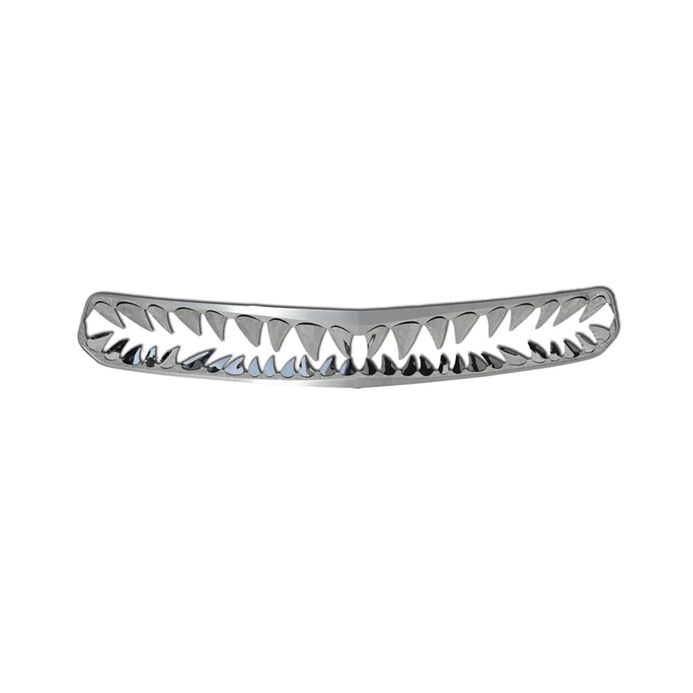 Corvette Shark Tooth Front Grille Stainless Steel Overlay, C7 Stingray,  Z51 201