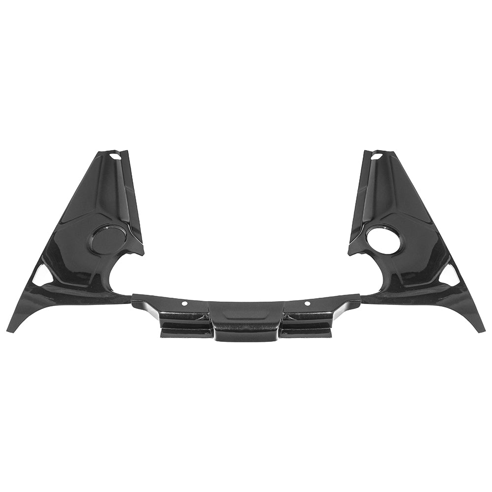 EOS C8 Corvette Dry Carbon Fiber Coupe Engine Bay Panel Cover - Carbon Flash