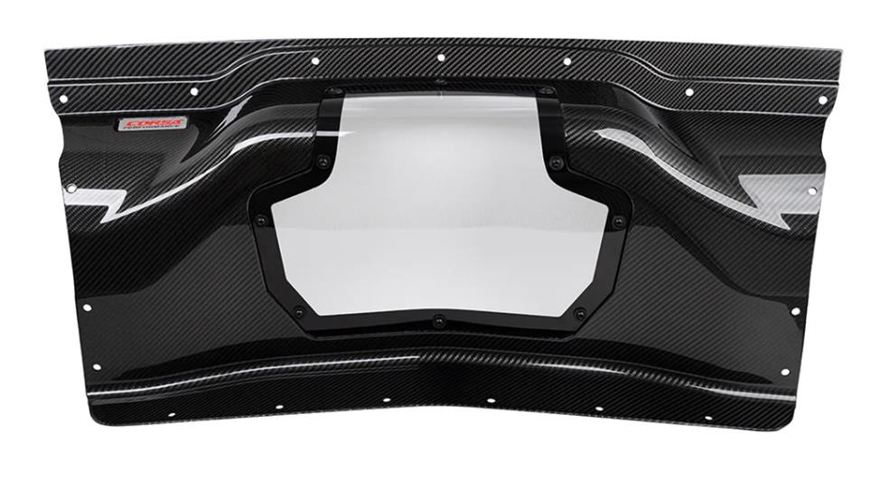 Corsa Carbon Fiber See Through Trunk Panels for 2020-2024 CORVETTE - 44009