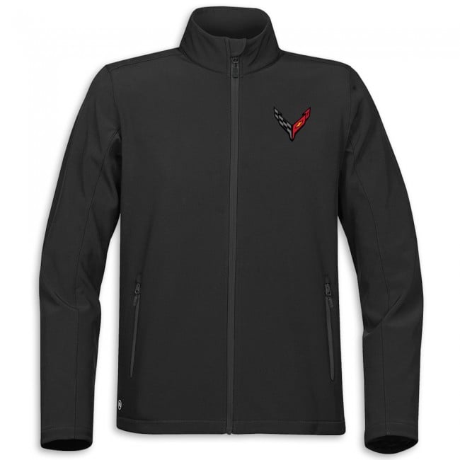 Corvette C8 High-Performance Soft Shell - Black/Graphite