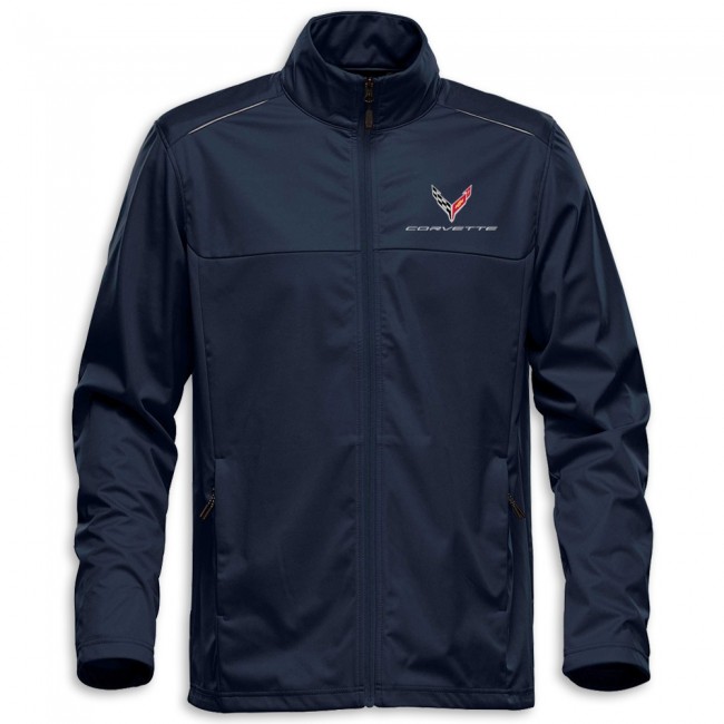 Corvette C8 Journey Soft Shell Navy