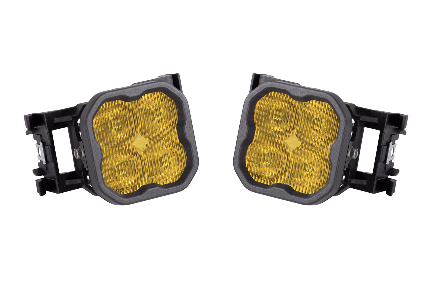 Diode Dynamics - SS3 Type X LED Fog Light Kit Sport Yellow SAE Fog DD6547