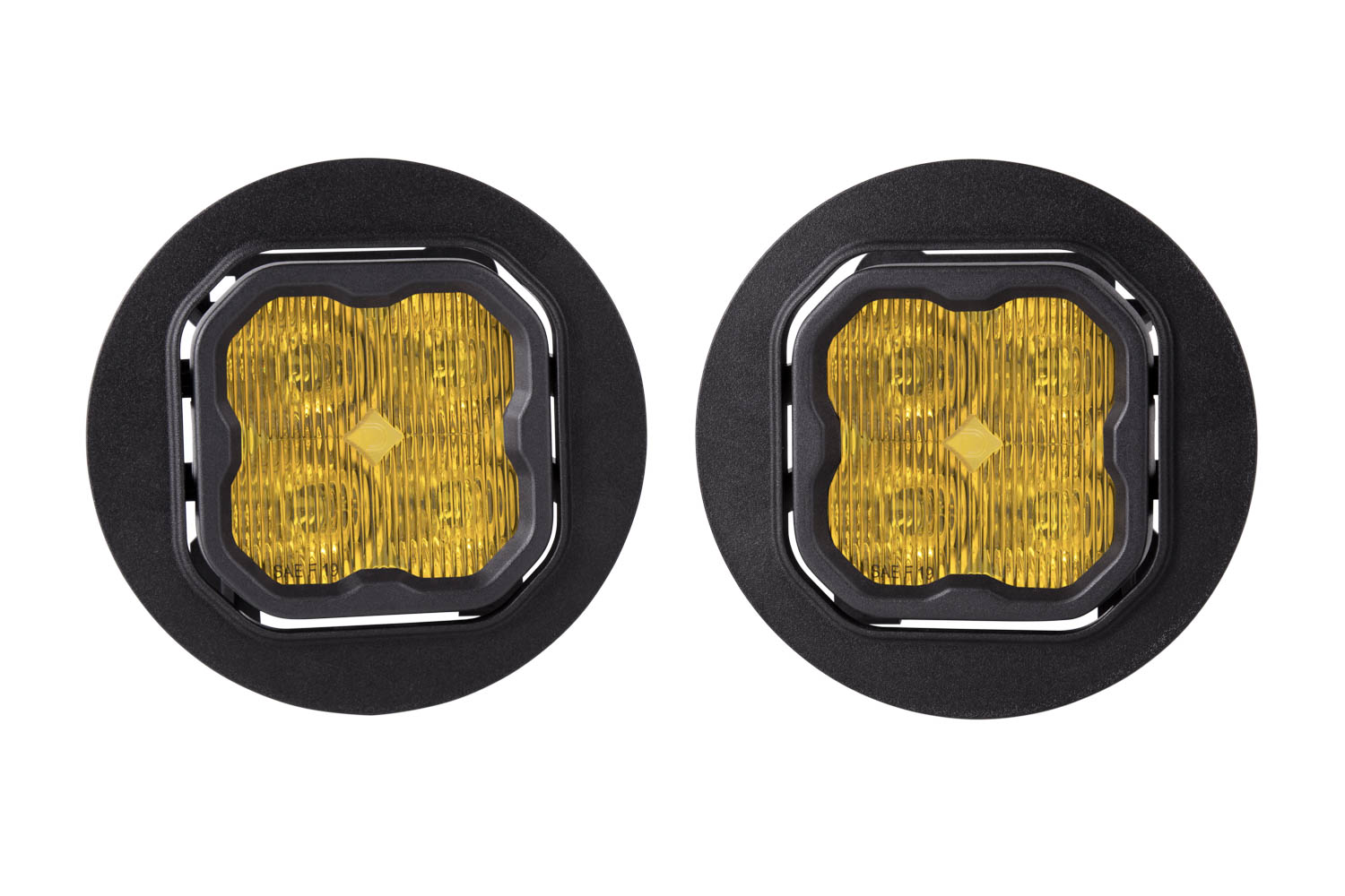 Diode Dynamics - SS3 Type OB LED Fog Light Kit Pro Yellow SAE Fog DD6640