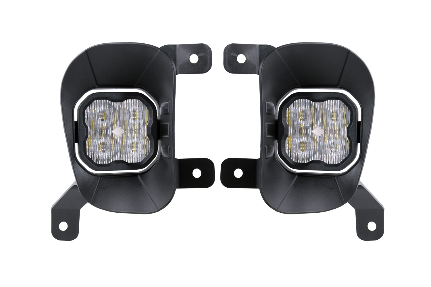 Diode Dynamics - SS3 Ram Vertical LED Fog Light Kit Max White SAE Fog DD6712