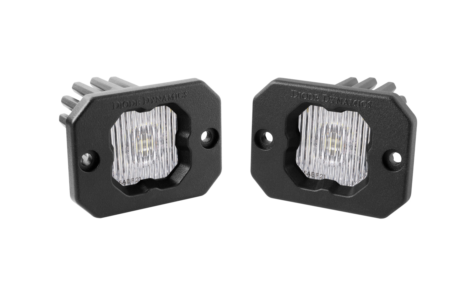 Diode Dynamics - Stage Series C1 LED Pod White SAE Fog Flush WBL (pair) DD6849P