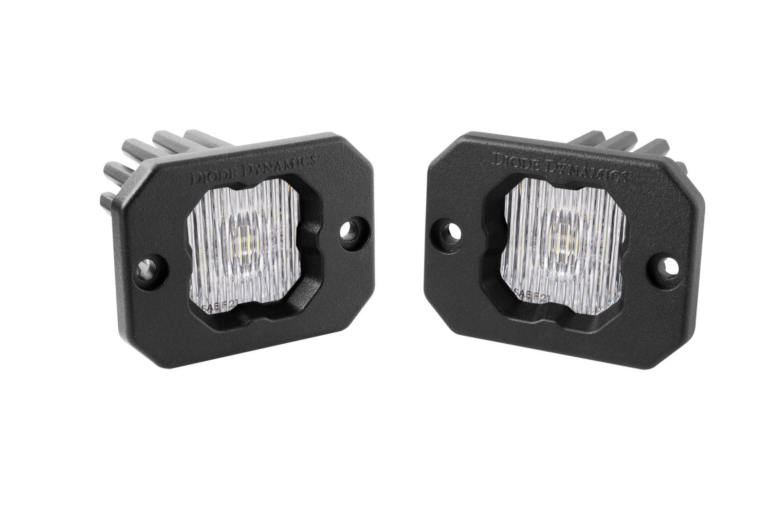 Diode Dynamics - Stage Series C1 LED Pod White SAE Fog Flush ABL (pair) DD6850P