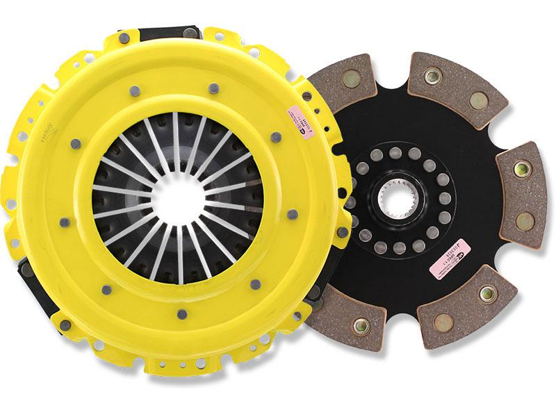 C5, C6 Corvette, Camaro, ACT SP Clutch Kit; 6 Puck Solid Disc (R6); For use w/ Flat Flywheel or ACT