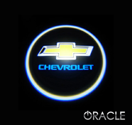 Camaro, Chevrolet Logo ORACLE Style LED Door Shadow Light GOBO Projector Pair