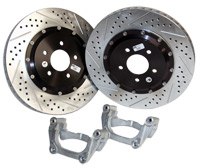 BAER EradiSpeed+2 Rear Z51 Brake System for 2005-2013 C6 Corvette