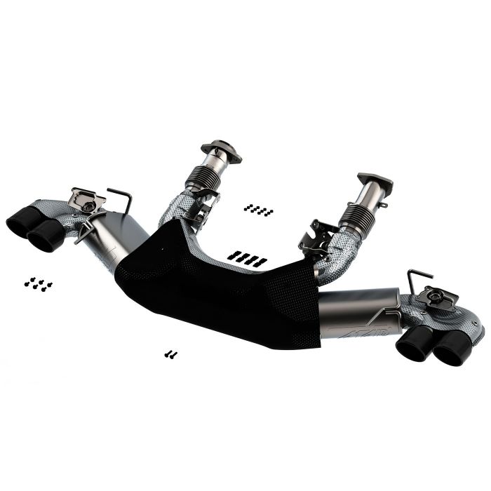 C8 Corvette 20-24 Borla Cat-Back ATAK Exhaust System w/4.75 in. Black Chrome Tip